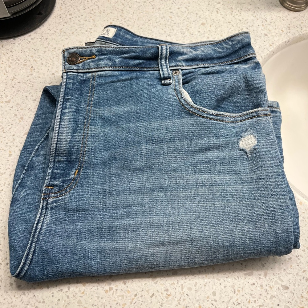 Abercrombie & Fitch Super Skinny High Rise Curve Love Jeans Size 16
